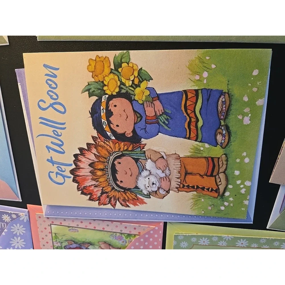 St. Labre‎ Indian School Assorted Lot of 21 Greeting Cards Matching Envelopes